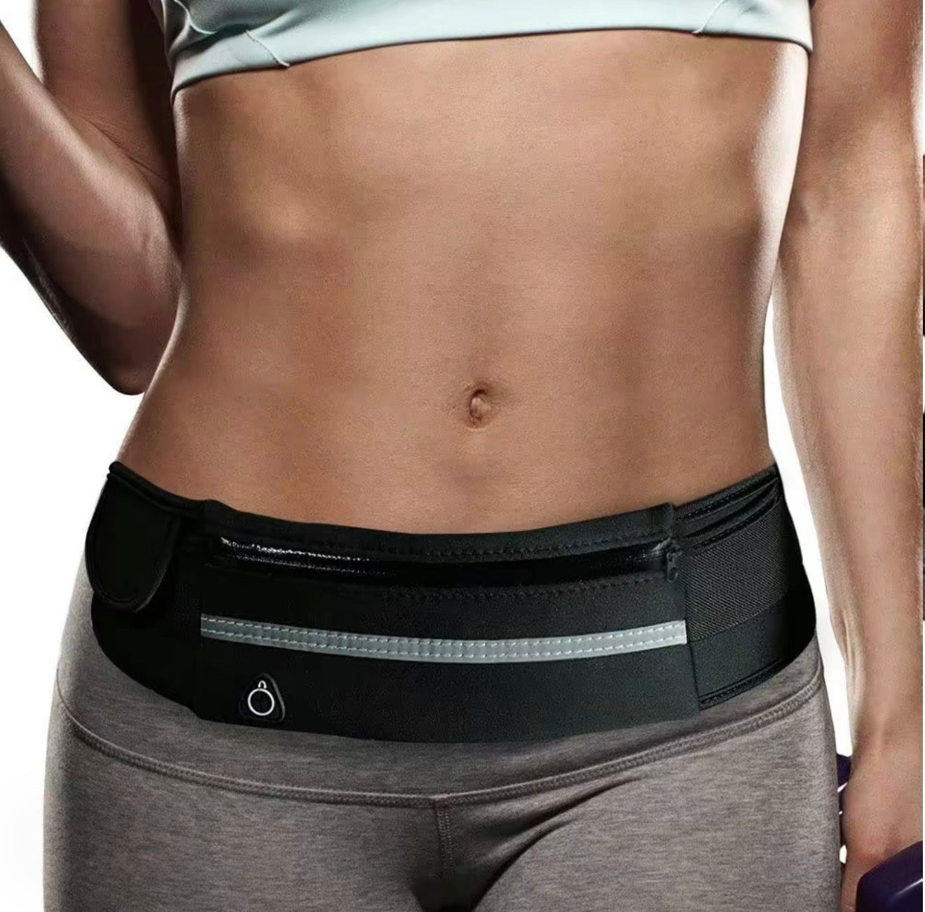 FitStride Running Belt | Waterproof Waist Pack for Gym, Running & Hiking