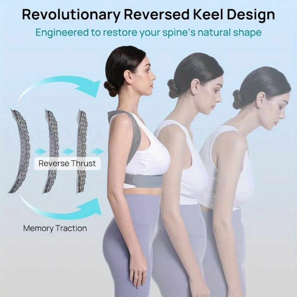 PosturePro Back Brace | Adjustable Posture Corrector for Men & Women