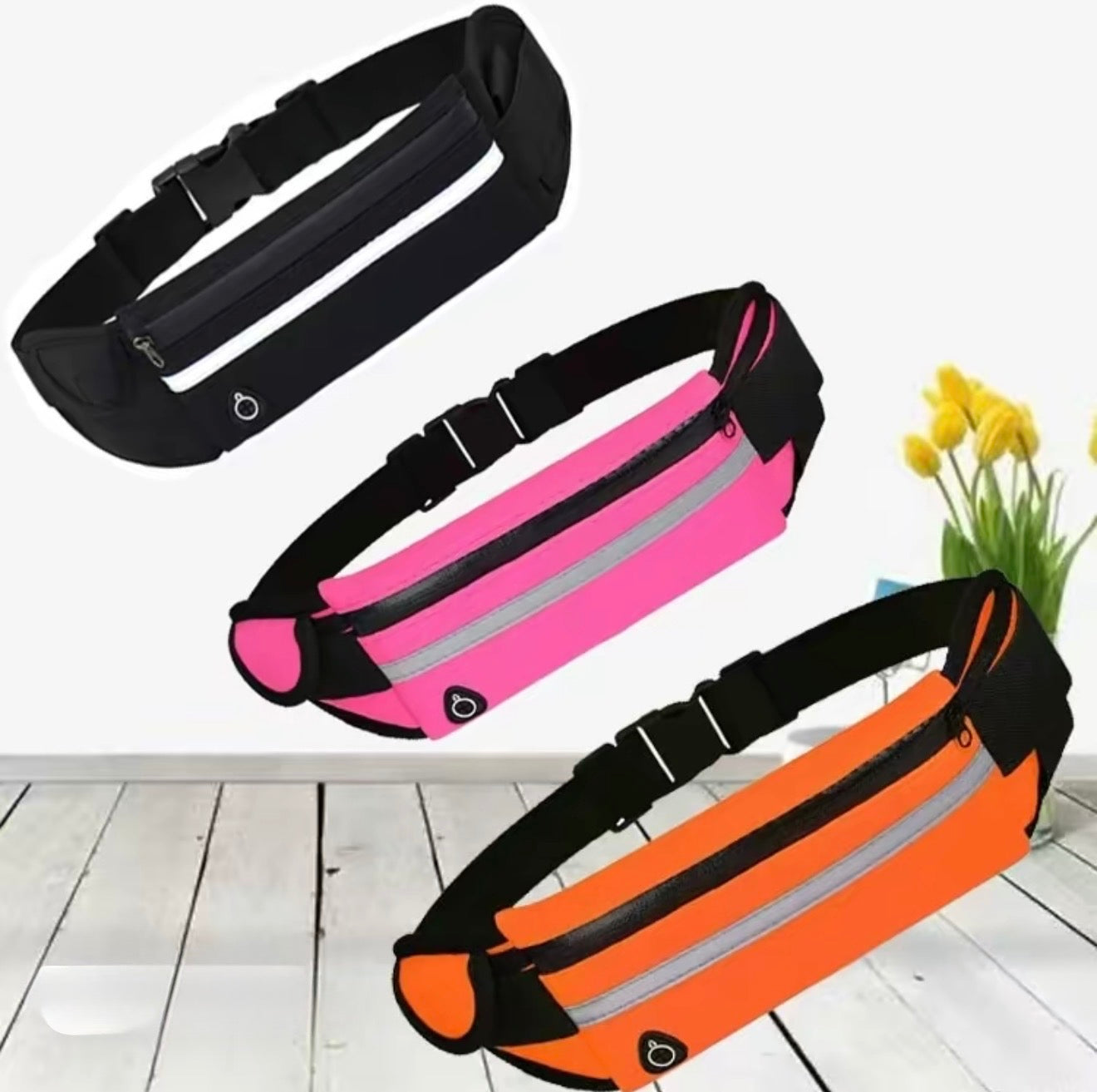 FitStride Running Belt | Waterproof Waist Pack for Gym, Running & Hiking