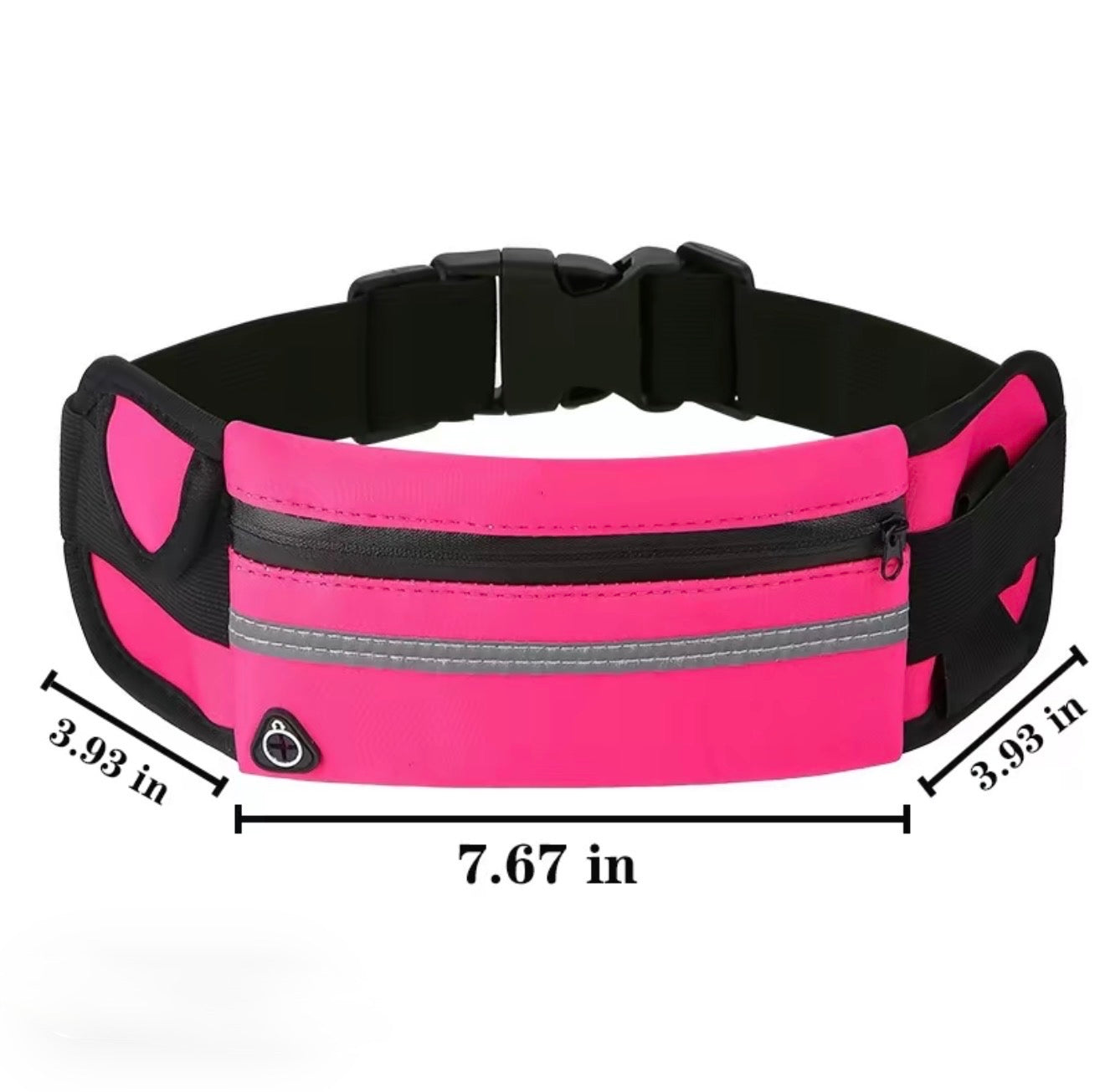 FitStride Running Belt | Waterproof Waist Pack for Gym, Running & Hiking