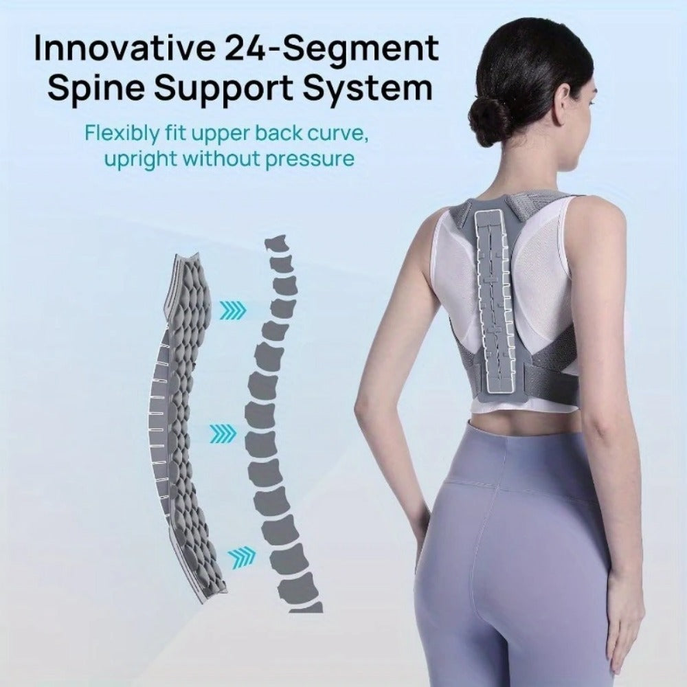 PosturePro Back Brace | Adjustable Posture Corrector for Men & Women
