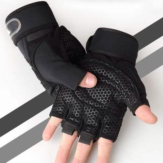 Anti-Slip Gym Gloves | Weight Lifting & Fitness Grip Gloves