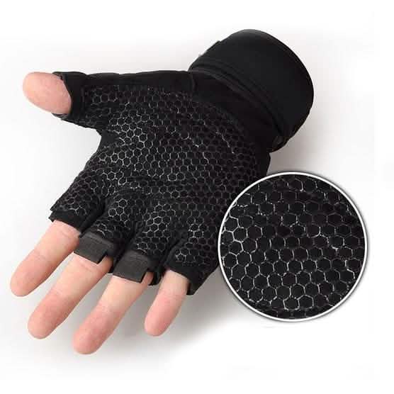 Anti-Slip Gym Gloves | Weight Lifting & Fitness Grip Gloves