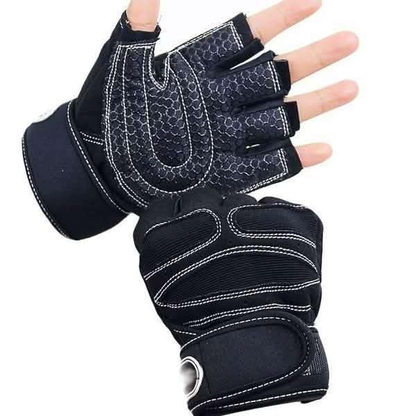 Anti-Slip Gym Gloves | Weight Lifting & Fitness Grip Gloves